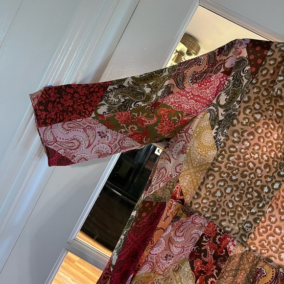 Kachel Anthropologie Silk Boho look Dress, size 8 - Picture 3 of 9